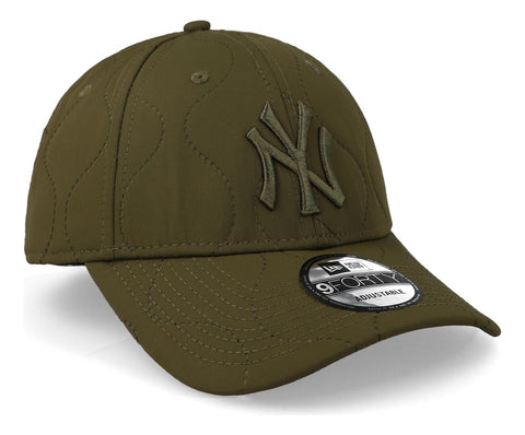 Gorra New Era 9 Forty MLB Yankees Quilted Verde Unitalla