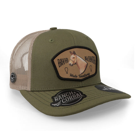 Gorra Ranch & Corral David Alonso 20 Olivo Unitalla
