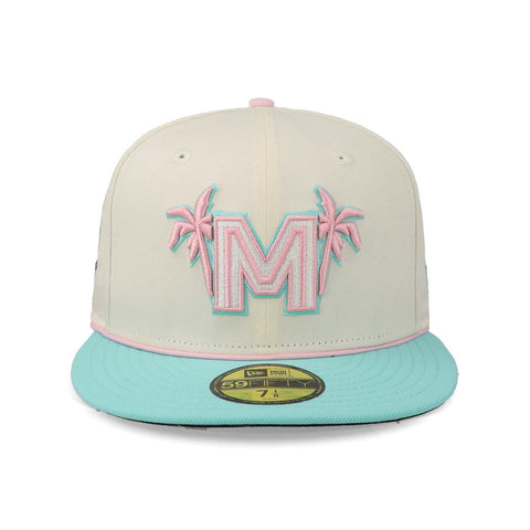 Gorra New Era  59 Fifty México Serie del Caribe Trng 24 Blanco Cerrada