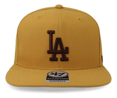 Gorra '47 MLB Dodgers No Shot Captain Amarillo Unitalla