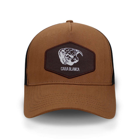 Gorra Cara Blanca Myp221296 Parche Hexa Est. 22 Café Uni