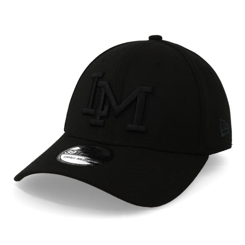 Gorra New Era 39 Thirty LMP Cañeros Negro Cerrada