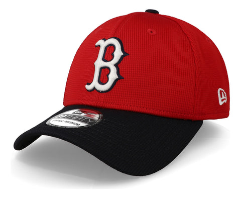 Gorra New Era 39 Thirty MLB Red Sox Rojo Cerrada