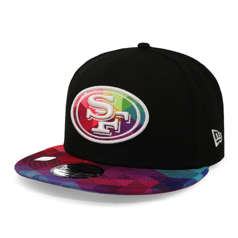 Gorra New Era 9 Fifty NFL 49ers Crucial Catch 23 Negro Unitalla
