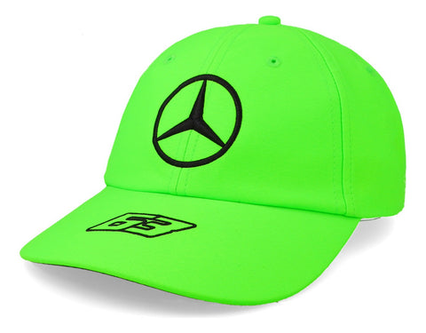 Gorra Mercedes Rp George Russell Driver Verde Neon Unitalla