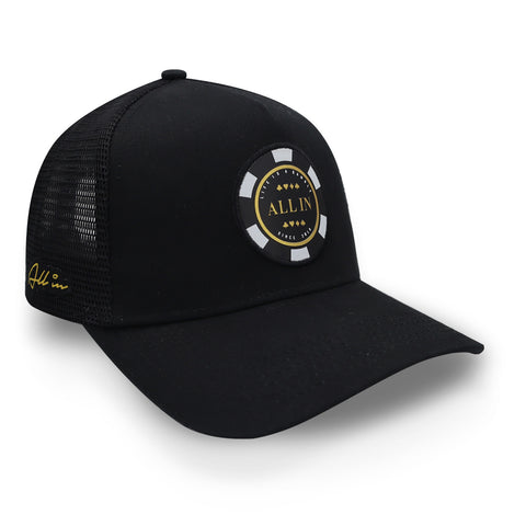 Gorra All In Pilot Trucker Negro Unitalla