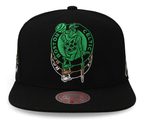 Gorra Mitchell & Ness Nba Drop It Snapback Celtics Negro Uni
