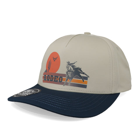 Gorra Ranch & Corral Rodeo Jineteo de Toro Natural Unitalla