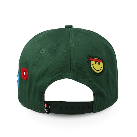 Gorra Problematic Chiquete Good Things Curve Verde Unitalla
