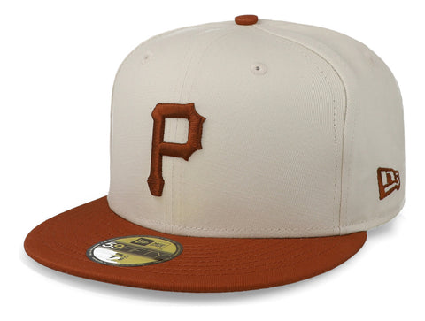 Gorra New Era 59 Fifty MLB Pirates White Crown Cerrada