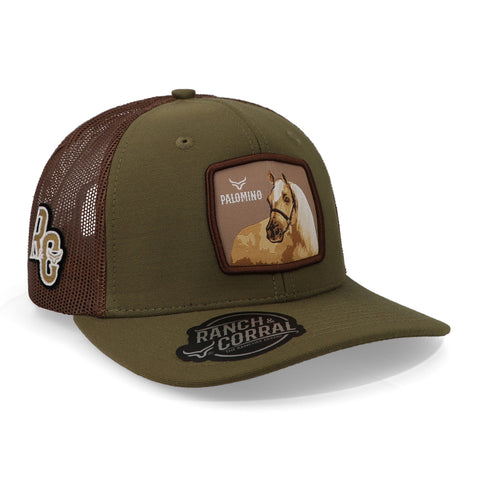 Gorra Ranch & Corral Palomino Rce21 Verde Unitalla