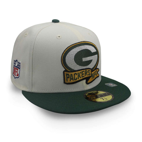 Gorra New Era 59 Fifty NFL Packers Sideline Beige