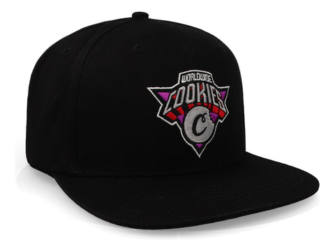 Gorra Cookies Full Clip Embroidery Applique Negro Unitalla