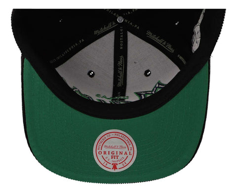 Gorra Mitchell & Ness Nba Cord Script Snapback Mavericks Neg