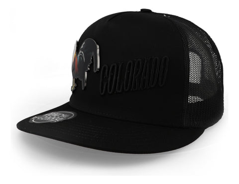 Gorra Ranch & Corral Rooster Colorado Rcr25 Negro Unitalla