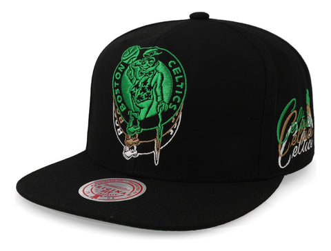 Gorra Mitchell & Ness Nba Drop It Snapback Celtics Negro Uni
