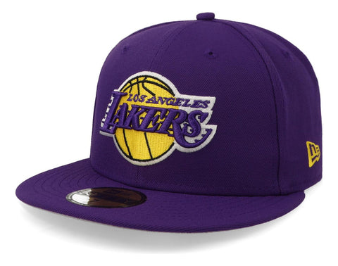 Gorra New Era 59 Fifty NBA Lakers OTC Morado Cerrada