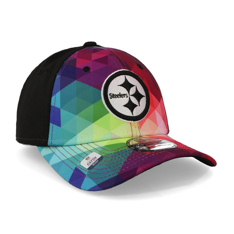 Gorra New Era 39 Thirty NFL Steelers Crucial Catch 23 Negro