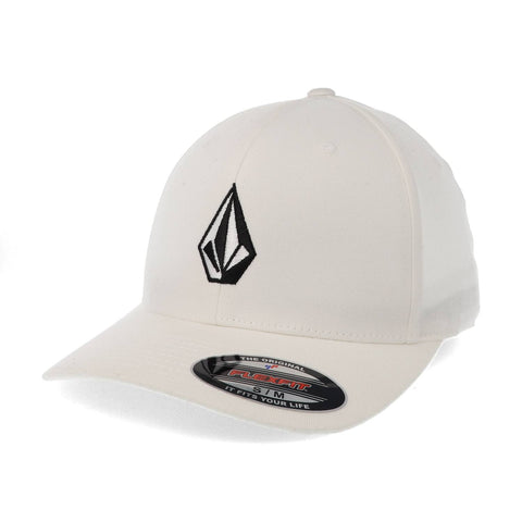 Gorra Volcom D5512320 Full Stone Flex Blanco Cerrada