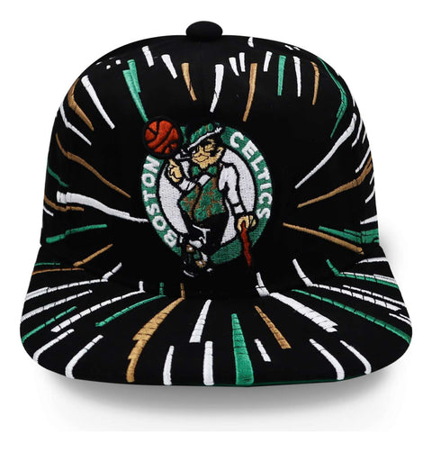 Gorra Mitchell & Ness Nba Burst Deadstock Celtics Negro Unit