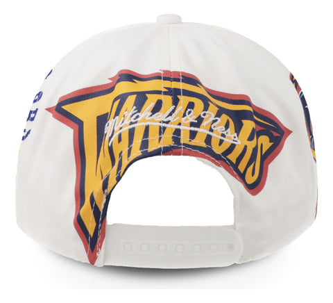 Gorra Mitchell & Ness NBA Warriors In Your Face Deadstock