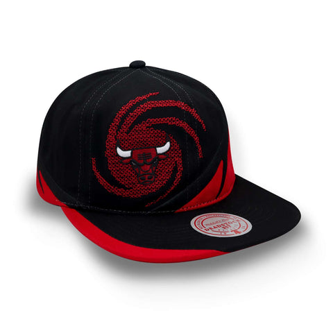 Gorra Mitchell & Ness NBA Spiral Deadstock Bulls Negro Uni