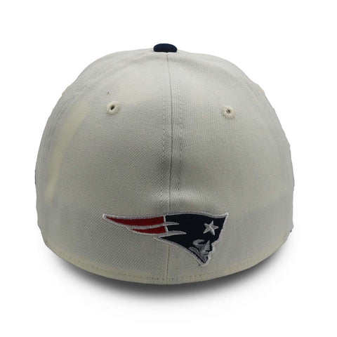 Gorra New Era 39 Thirty NFL Patriots Sideline Beige Cerrada