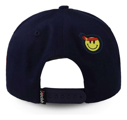 Gorra Problematic Chiquete Oso Trucker Azul Marino Unitalla
