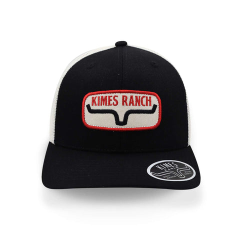 Gorra Kimes Ranch Rolling Trucker Negro Unitalla
