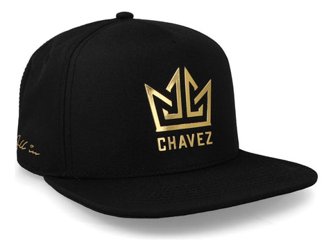 Gorra All In Chavez Golden Negra Unitalla