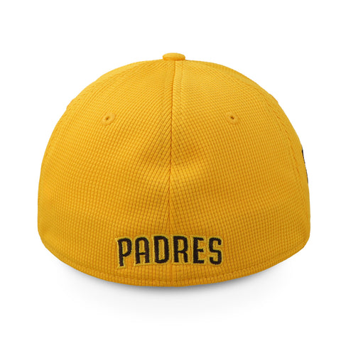 Gorra New Era 39 Thirty MLB Padres Amarillo Cerrada