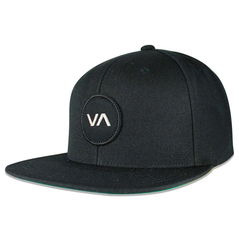 Gorra RVCA Snapback VA Patch Negro Unitalla