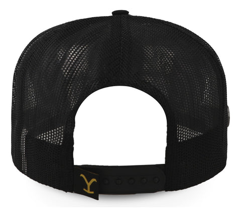 Gorra Ranch & Corral Yellowstone 13 Yw13 Negro Unitalla