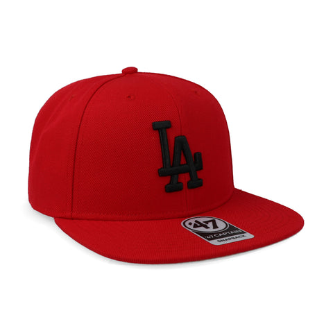 Gorra '47 MLB Dodgers No Shot Rojo Unitalla