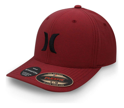 Gorra Hurley Hihm0059 M Phantom Resist Vino Cerrada