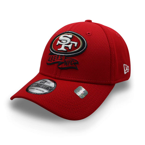 Gorra New Era 39 Thirty NFL 49ers Sideline Coach Rojo