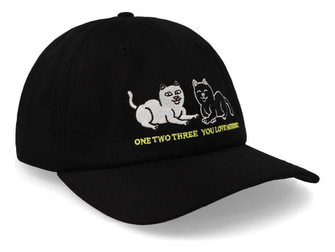 Gorra Rip N Dip 10002 You Love Me Dad Hat Negro Unitalla