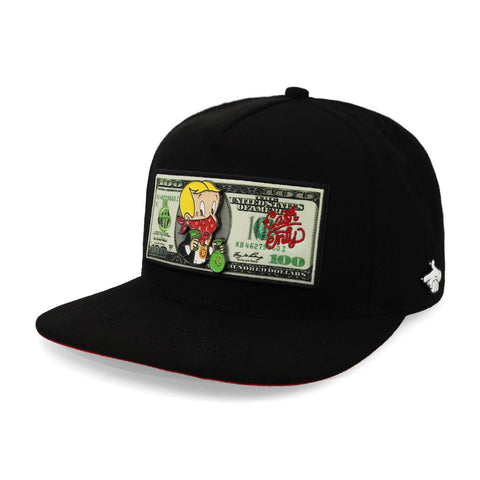 Gorra Cash Only Ricky Dolla Cotton Snap Negro Unitalla