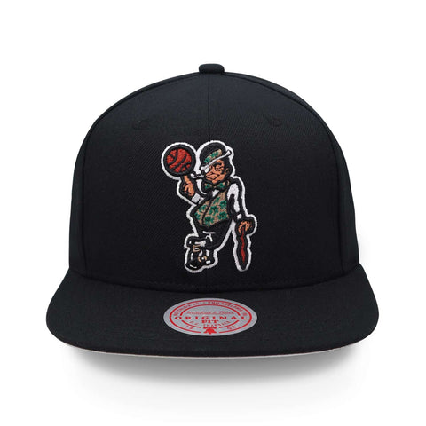 Gorra Mitchell & Ness NBA Core Basic Celtics Negro Unitalla