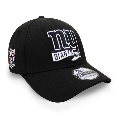 Gorra New Era 39 Thirty NFL Giants Sideline 22 Negro Cerrada