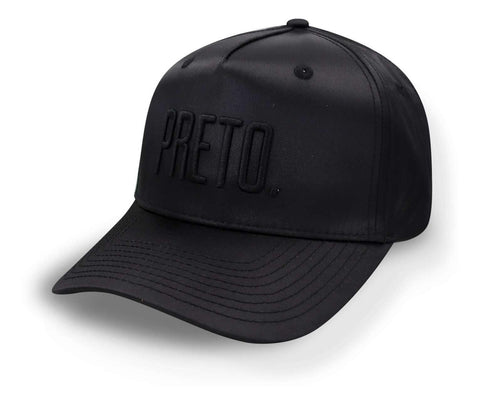 Gorra Preto Saten Negro Unitalla