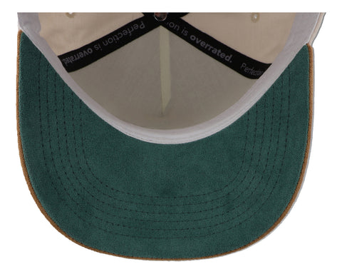 Gorra Overrated Ny Estatua Natural/beige Suede Unitalla