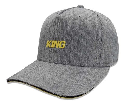 Gorra King London Stepney Peak Gris Unitalla