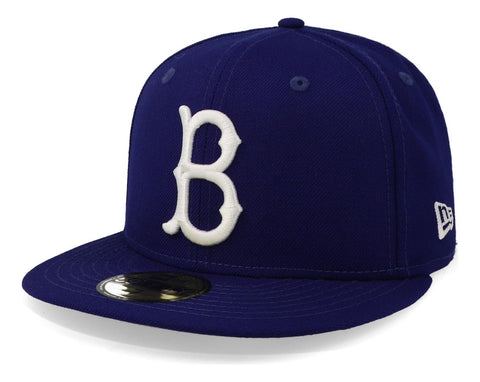 Gorra New Era 59 Fifty MLB Dodgers Coop Wool 1949 Azul Cerrada