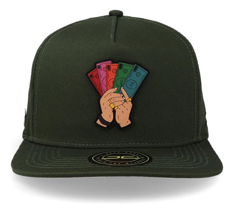Gorra Jc Hats Never Look 1866 Verde Unitalla