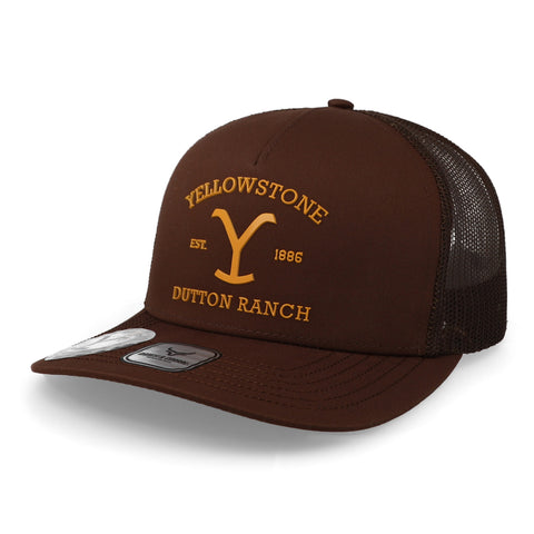 Gorra Ranch & Corral Yellowstone 21 Yw21 Cafe Unitalla