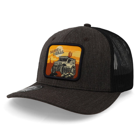 Gorra Ranch & Corral Off Road Adventure 11 Gris Uni