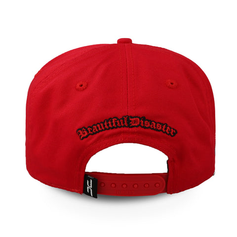 Gorra JC Hats Beautiful Disaster 2865 Rojo Unitalla