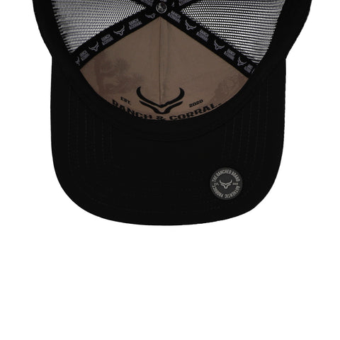 Gorra Ranch & Corral Basic 01 Rccb01 Negro Unitalla