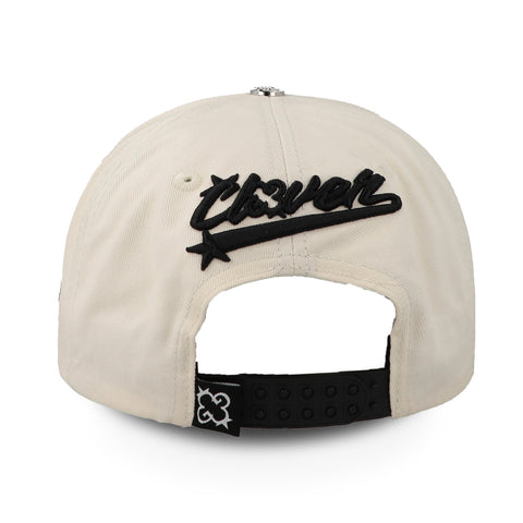 Gorra Clover Make Money No Friends Beige Uni